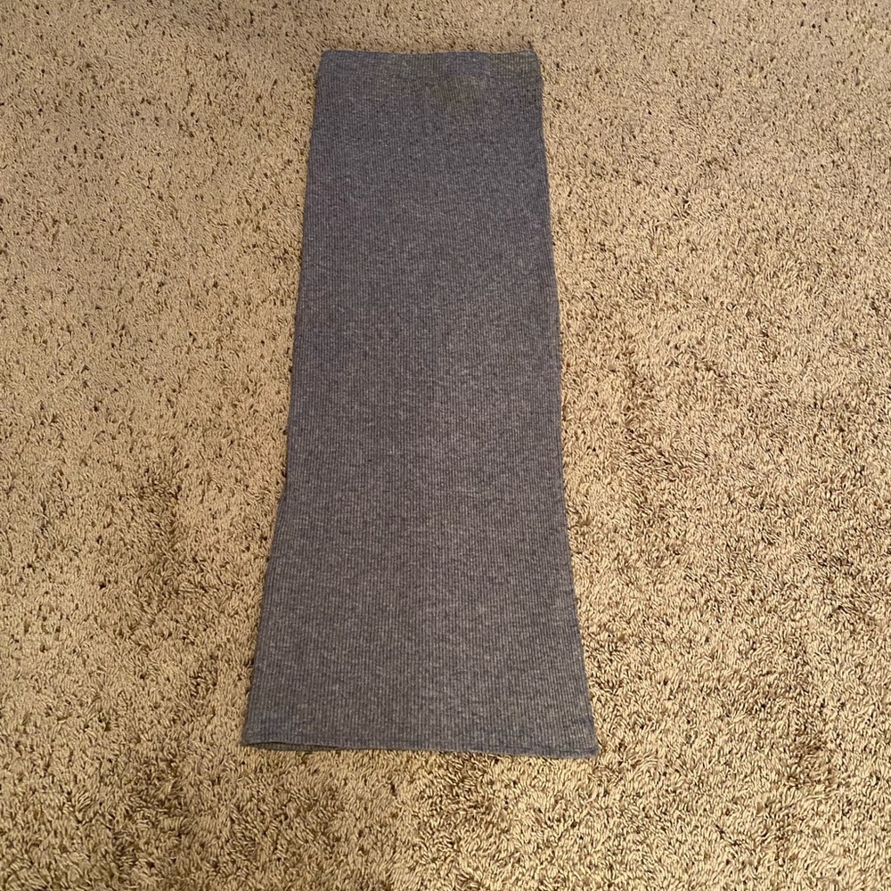 COPY - Long ribbed skirt